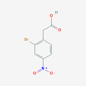 2-(2-Bromo-4-nitrophenyl)acetic acid