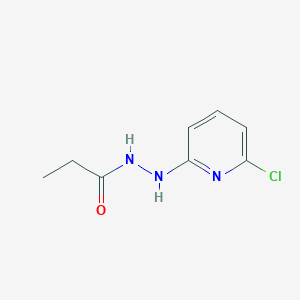N'-(6-chloro-2-pyridinyl)propanohydrazide