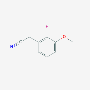 2-(2-Fluoro-3-methoxyphenyl)acetonitrile