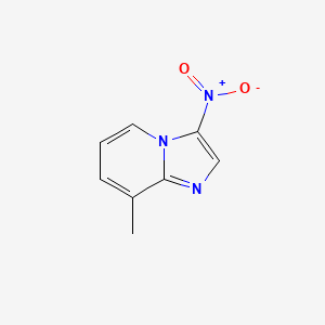molecular formula C8H7N3O2 B3031766 8-Methyl-3-nitroimidazo[1,2-a]pyridine CAS No. 67625-32-5