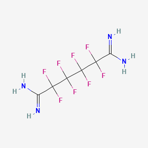 B3031770 (1z,6z)-2,2,3,3,4,4,5,5-Octafluorohexanediimidamide CAS No. 678-57-9