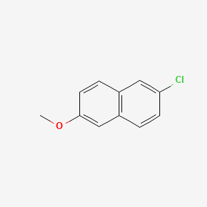 molecular formula C11H9ClO B3031771 2-Chloro-6-methoxynaphthalene CAS No. 67886-68-4