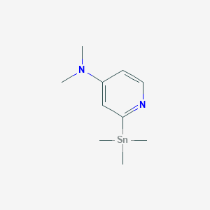 N,N-dimethyl-2-(trimethylstannyl)pyridin-4-amine