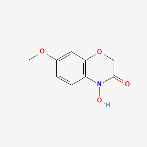 4-hydroxy-7-methoxy-3,4-dihydro-2H-1,4-benzoxazin-3-one