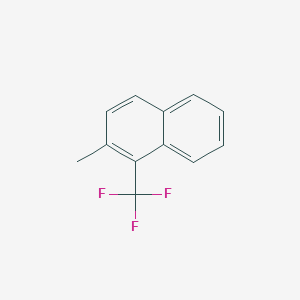 molecular formula C12H9F3 B3031795 2-Methyl-1-(trifluoromethyl)naphthalene CAS No. 70109-82-9