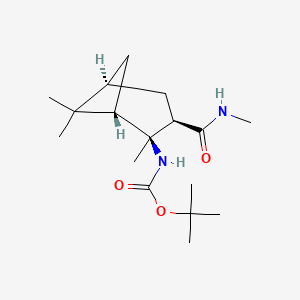 (1S,2S,3R,5S)-(2,6,6-Trimethyl-3-methylcarbamoyl-bicyclo[3.1.1]hept-2-yl)-carbamic acid tert-butyl ester