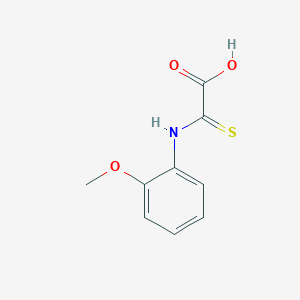 molecular formula C9H9NO3S B3031818 2-(2-Methoxyanilino)-2-sulfanylideneacetic acid CAS No. 7267-58-5