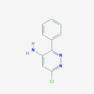 6-Chloro-3-phenylpyridazin-4-amine