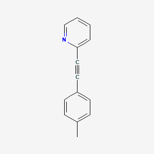 Pyridine, 2-[(4-methylphenyl)ethynyl]-