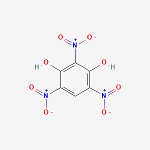 molecular formula C6H3N3O8 B3031882 Styphnic acid CAS No. 82-71-3