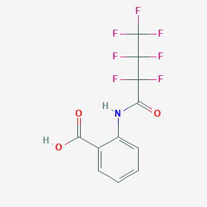 2-[(2,2,3,3,4,4,4-Heptafluorobutanoyl)amino]benzoic acid