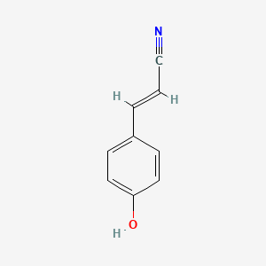 molecular formula C9H7NO B3031884 对羟基肉桂腈 CAS No. 82575-52-8