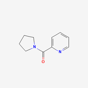 molecular formula C10H12N2O B3031895 2-[(Pyrrolidin-1-yl)carbonyl]pyridine CAS No. 83728-66-9