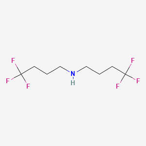molecular formula C8H13F6N B3031896 4,4,4-trifluoro-N-(4,4,4-trifluorobutyl)butan-1-amine CAS No. 84138-09-0