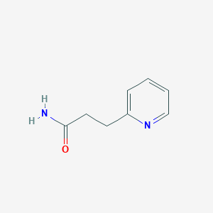 molecular formula C8H10N2O B3031897 3-(2-吡啶基)丙酰胺 CAS No. 84199-91-7