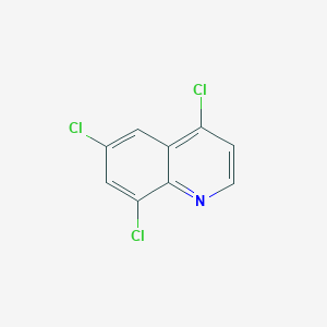 molecular formula C9H4Cl3N B3031910 4,6,8-Trichloroquinoline CAS No. 855763-15-4