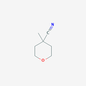 molecular formula C7H11NO B3031911 4-Methyltetrahydro-2H-pyran-4-carbonitrile CAS No. 856255-87-3