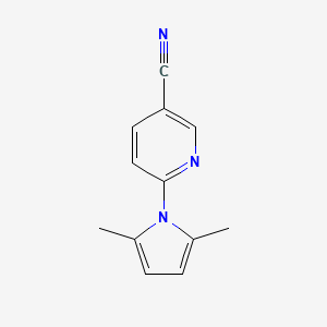 6-(2,5-dimethyl-1H-pyrrol-1-yl)nicotinonitrile