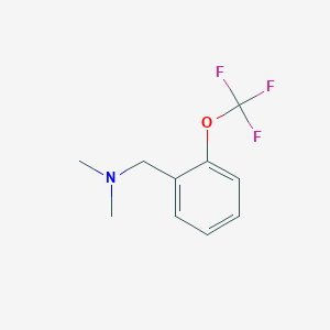 molecular formula C10H12F3NO B3031944 2'-(Trifluoromethoxy)-N,N-dimethylbenzylamine CAS No. 886762-84-1