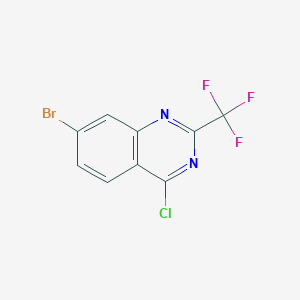 7-Bromo-4-chloro-2-(trifluoromethyl)quinazoline