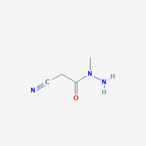 2-cyano-N-methylacetohydrazide