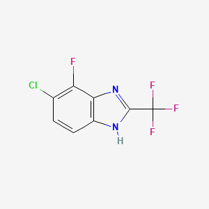Benzimidazole, 5-chloro-4-fluoro-2-(trifluoromethyl)-