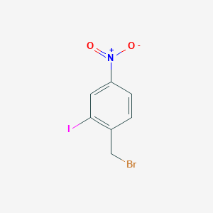 molecular formula C7H5BrINO2 B3031971 1-(Bromomethyl)-2-iodo-4-nitrobenzene CAS No. 89642-21-7