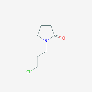 molecular formula C7H12ClNO B3031984 1-(3-Chloropropyl)pyrrolidin-2-one CAS No. 91152-30-6