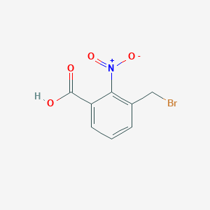 molecular formula C8H6BrNO4 B3031998 3-(Bromomethyl)-2-nitrobenzoic acid CAS No. 920760-14-1