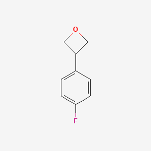 molecular formula C9H9FO B3031999 3-(4-Fluorophenyl)oxetane CAS No. 921193-56-8
