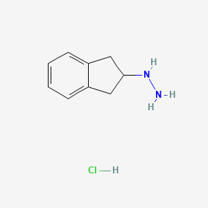 1-(2,3-Dihydro-1h-inden-2-yl)hydrazine hydrochloride