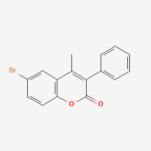 B3032009 6-Bromo-4-methyl-3-phenylcoumarin CAS No. 92796-40-2
