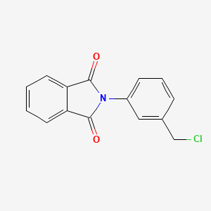 molecular formula C15H10ClNO2 B3032019 2-[3-(Chloromethyl)phenyl]isoindole-1,3-dione CAS No. 93944-92-4