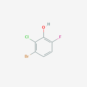 3-Bromo-2-chloro-6-fluorophenol