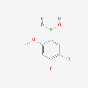 (5-Chloro-4-fluoro-2-methoxyphenyl)boronic acid