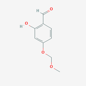 molecular formula C9H10O4 B3032034 2-Hydroxy-4-(methoxymethoxy)benzaldehyde CAS No. 95332-26-6