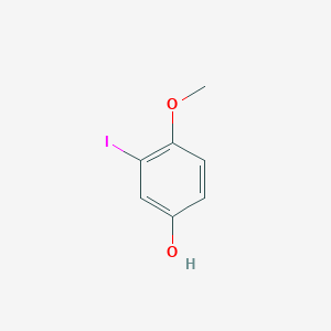 molecular formula C7H7IO2 B3032044 3-碘-4-甲氧基苯酚 CAS No. 98279-45-9