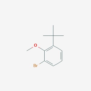 molecular formula C11H15BrO B3032053 1-溴-3-(叔丁基)-2-甲氧基苯 CAS No. 1007375-07-6
