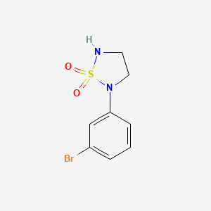 molecular formula C8H9BrN2O2S B3032054 2-(3-Bromophenyl)-1,2,5-thiadiazolidine 1,1-dioxide CAS No. 1007579-03-4