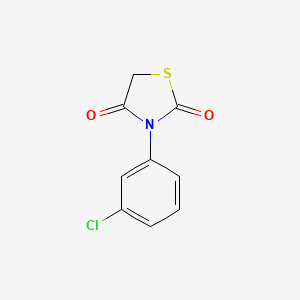 3-(3-Chlorophenyl)-1,3-thiazolidine-2,4-dione