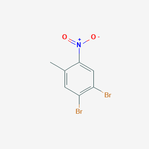 1,2-Dibromo-4-methyl-5-nitrobenzene