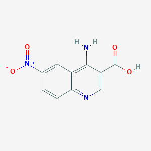 4-Amino-6-nitroquinoline-3-carboxylic acid