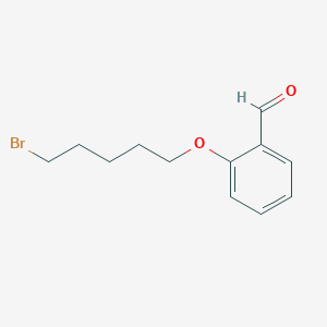 Benzaldehyde, 2-[(5-bromopentyl)oxy]-