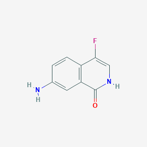 7-Amino-4-fluoro-1(2H)-isoquinolinone