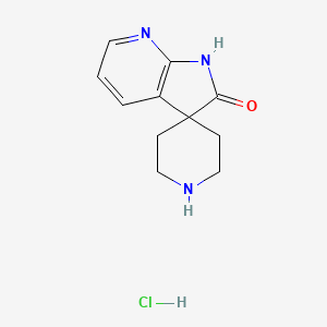 Spiro[piperidine-4,3'-pyrrolo[2,3-b]pyridin]-2'(1'H)-one hydrochloride