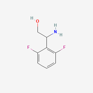 molecular formula C8H9F2NO B3032110 2-Amino-2-(2,6-difluorophenyl)ethanol CAS No. 1094697-88-7