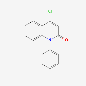 molecular formula C15H10ClNO B3032114 4-Chloro-1-phenylquinolin-2-one CAS No. 110254-63-2