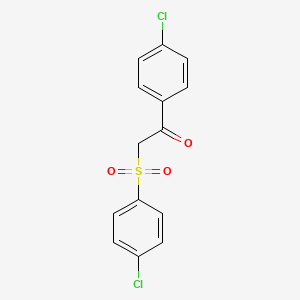 Ethanone, 1-(4-chlorophenyl)-2-[(4-chlorophenyl)sulfonyl]-