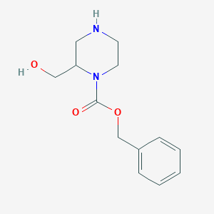 Benzyl 2-(hydroxymethyl)piperazine-1-carboxylate