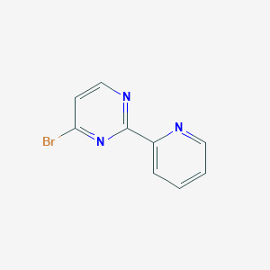 4-Bromo-2-(pyridin-2-yl)pyrimidine